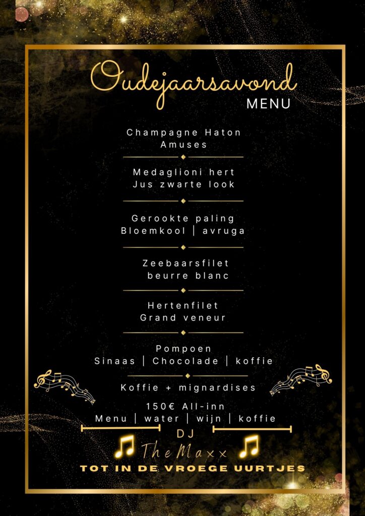 new year menu 2026 2027